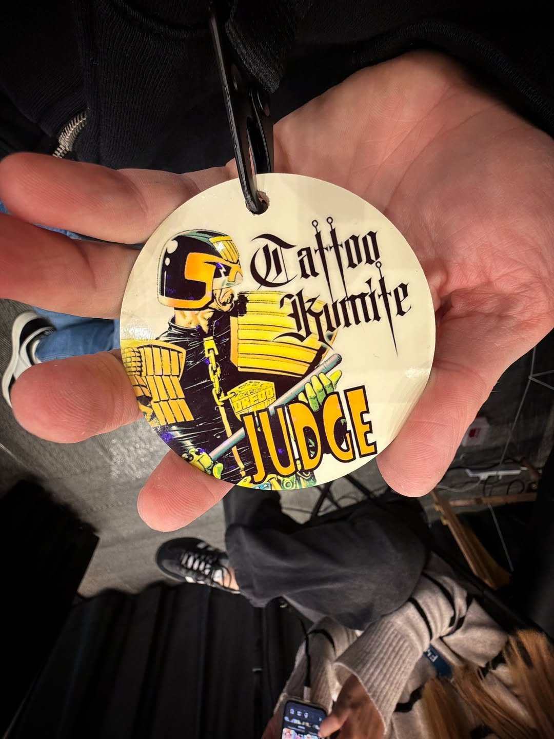 Tattoo Kumite Judge badge